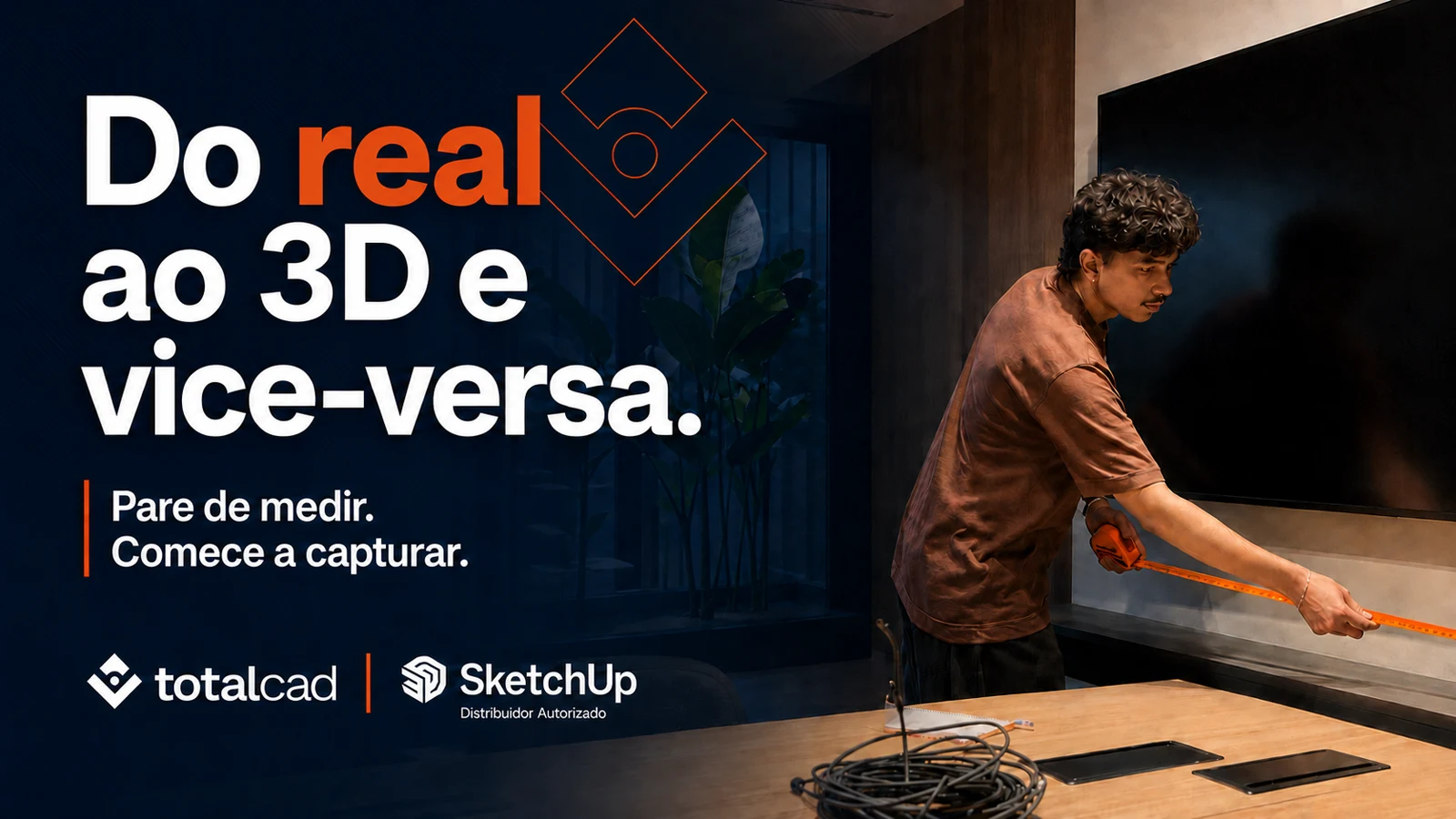 Do real ao 3D e vice-versa — SketchUp Scan